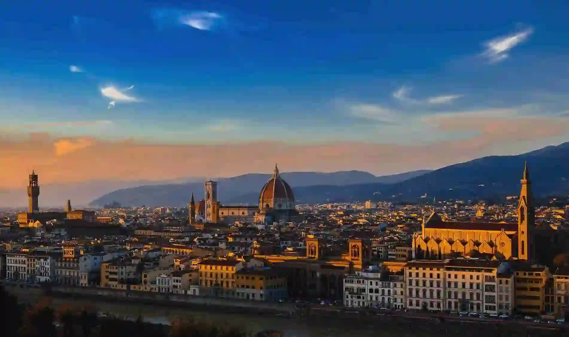 Firenze al tramonto