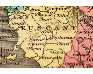 map Tuscany