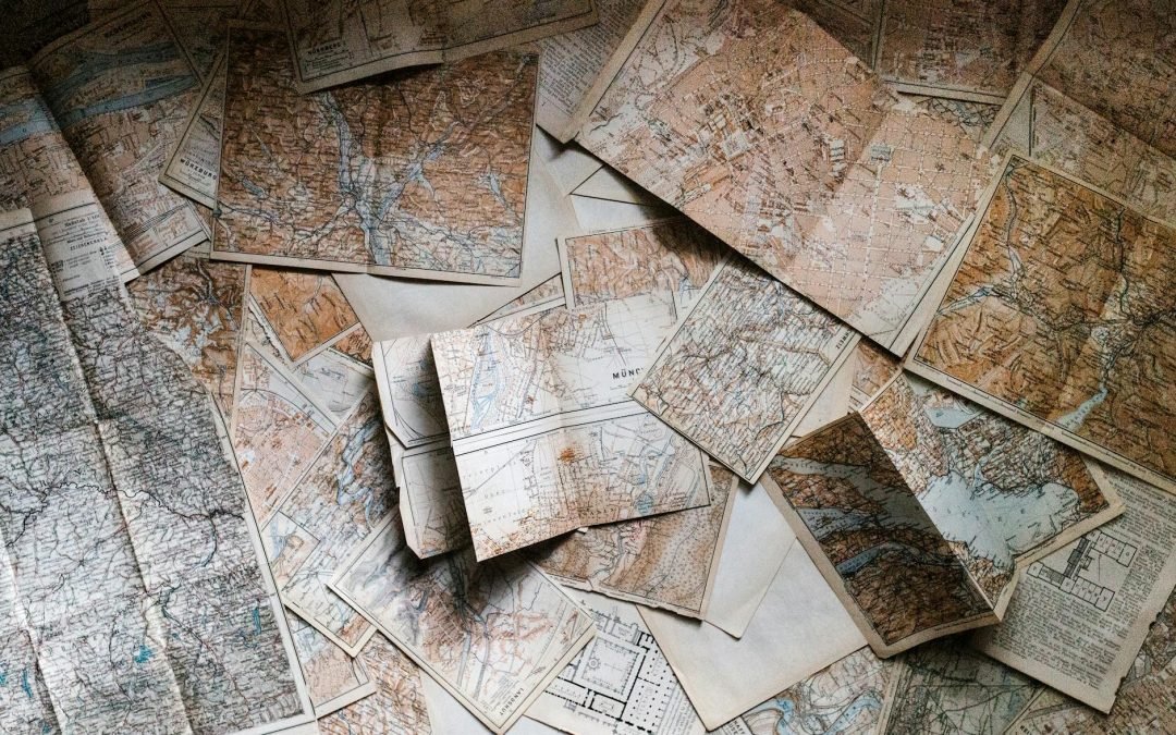 Assorted Map Pieces